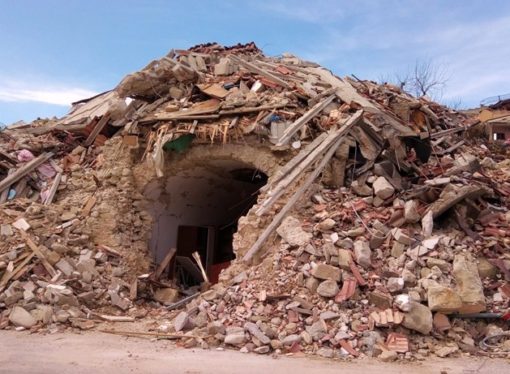 Delegazione nel Centro Italia per i terremotati
