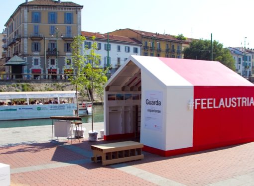 Austria a Milano: turismo green e casa in cartone