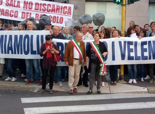 A Milano la protesta dei sindaci dell’Est Ticino