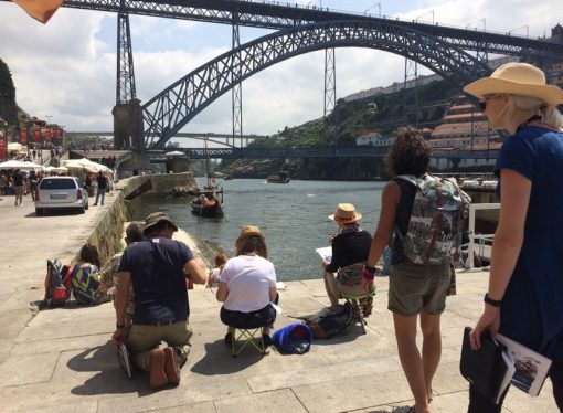 Una magentina al 9º raduno di Urban Sketchers di Porto